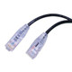 Cat6 Super Slim Cable 0.5ft, Black - SCAT6-6INBK Cat6 Super Slim Cable 0.5ft, Black - SCAT6-6INBK